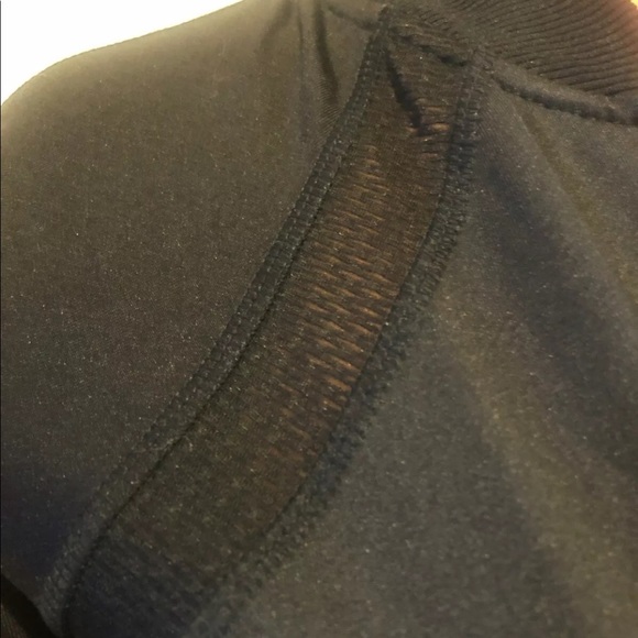 REEBOK Black Bomber Sport Jacket XS Extra Small - Picture 5 of 10